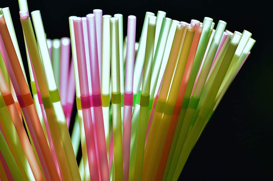 Biodegradable plastic straws