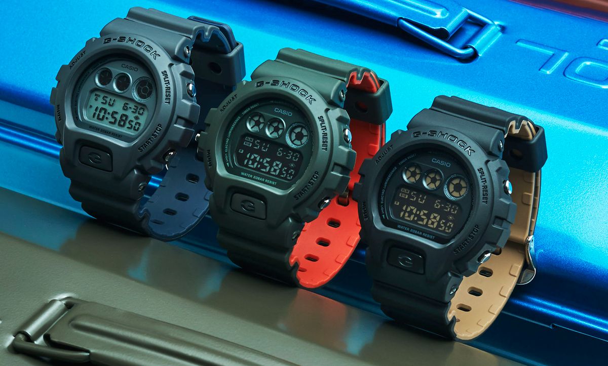 Do not run out of time with G-shock 6900